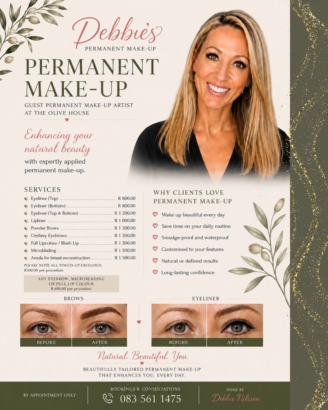 Permanent make-up services